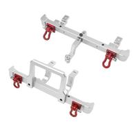 Accesorios RC para MN MN82T LC79 MN82S MN82Pro para MN82 Parachoques Delantero Trasero RC Coche Metal Actualización OP Accesorios Piezas