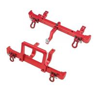 Accesorios RC para MN MN82T LC79 MN82S MN82Pro para MN82 Parachoques Delantero Trasero RC Coche Metal Actualización OP Accesorios Piezas