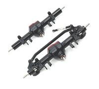 Accesorios RC para MN para MN128 MN86 G500 RC Car Piezas De Metal Accesorios Mejorados Ejes Delantero Y Trasero Conjunto Diferencial(Black,Size3)