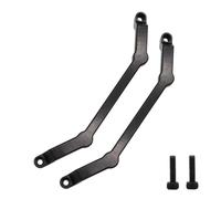 Accesorios RC para MN128 MN86 MN86S MN86K MN86KS para MN G500 1/12 RC Car Metal Post MONTO Montaje Piezas De Actualización De Columna De Carcasa Accesorios Modificados(Black)