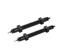 Accesorios RC para Tamiya 1/14 RC Coche Camión Remolque Piezas Mejora para Modificación DIY, Eje Trasero Metálico Sin Motor 120 Mm 140 Mm(120mm 140mm)