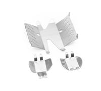 Accesorios RC para Tamiya CC02 1/10 Protector De Protección De Armadura De Chasis De Acero Inoxidable De Metal, Placa Protectora, Accesorios De Mejora para Vehículos RC