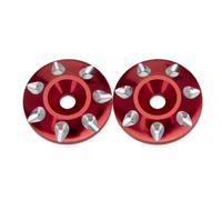 Accesorios Rc Para TAMIYA Para HSP 1/10 1/8 2 Piezas De Arandela Cola Montaje Ala Metal M3 Junta Tornillo Para Coche RC Todoterreno Para Circuito Para Buggy(Red)