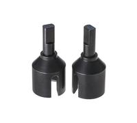 Accesorios Rc Para Tamiya Para NXGEN DT04 58741 1/10 2 Piezas Acero Copa Transmisión La Caja Cambios Trasera Accesorios Para Mejorar Coches Combate RC
