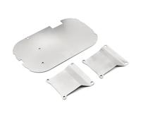 Accesorios RC para Tamiya para TT01 On-Road para 1/10 RC Accesorios De Coche 1 Juego De Acero Inoxidable para Chasis Armadura Protector Conjunto Piezas De Mejora De Repuesto