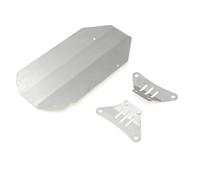 Accesorios RC para Tamiya para TT02 para TT-02 1/10 RC Coche De Acero Inoxidable para Chasis Armadura Caja De Cambios Protector Placa De Deslizamiento Mejoras Piezas Accesorios