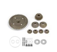 Accesorios RC para Tamiya XV-02 para TT-02 MB-01 XM-01 BT-01 1/10 Conjunto Engranajes Diferencial Trasero Delantero Piezas Modificación Actualización RC