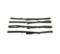 Accesorios RC para Traxxas para Axial 1/7 1/8 1/10 Suspensión Amortiguador De Presión Negativa Correa De Límite Correas Cuerda Protectora RC Piezas De Coche(Black)