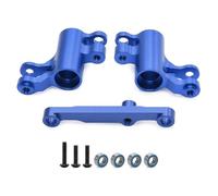 Accesorios Rc Para TRAXXAS Para Mini Para Maxx Para XRT Aleación Aluminio Conjunto Dirección Con Brazos Mando 10743 Monster Truck Accesorios Mejora Para Coches RC(Blue)