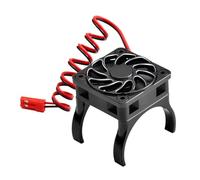 Accesorios Rc Para TRAXXAS Para Mini Para XRT Para Maxx RC Coche Ventilador Refrigeración Alta Velocidad 18000Rpm 36mm Accesorios Actualización Motor(Black)
