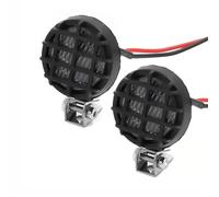 Accesorios RC para Traxxas para TRX4 para TRX6 para Axial para SCX10 III YK4082 para Tamiya CC01 1/10 Faros Delanteros De Techo Redondos con Soporte RC