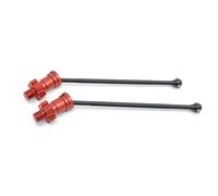 Accesorios RC para Traxxas para XRT 1/6 para Monster Truck RC Piezas De Coche 2/4 Uds Eje De Transmisión Delantero Y Trasero De Metal CVD Eje De Transmisión con Hexágono Estriado(Red,2pcs)