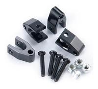 Accesorios RC para TRX-4M para Bronco para Defender 1/18 Aleación Aluminio Torres De Amortiguación Elevadas Delanteras Y Traseras Piezas Actualización Modelos Coche RC