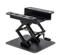 Accesorios RC Para TRX4 Para Redcat Para Axial Para Arrma Para Kraton Para Slash 1/10 1/8 1/12 RC Car Work Stand Estación Reparación Montaje Plataforma Altura Ajustable(Black)