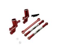 Accesorios RC para Udirc 1/12 UD1201 UD1202 UD-12PRO RC Car Steering Assembly Pull Rod Kit Upgrade Parts Remote Control Car Replacement Parts DIY(Red)