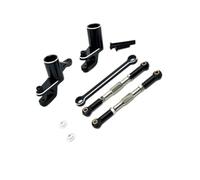 Accesorios RC para Udirc 1/12 UD1201 UD1202 UD-12PRO RC Car Steering Assembly Pull Rod Kit Upgrade Parts Remote Control Car Replacement Parts DIY(Black)