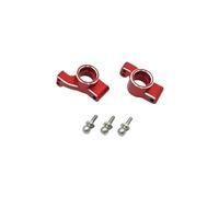 Accesorios Rc Para WLtoys 1/24 244016 Para LOSI Micro-B RC Car Metal Rueda Trasera Copa Actualización OP Accesorios Piezas De Repuesto(Red)