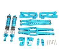 Accesorios RC para Wltoys 12428 12423 12428-A/B/C Piezas De Repuesto De Coche Teledirigido Mejora El Kit De Vulnerabilidad del Haz Principal del Eje Trasero De Metal(Blue)