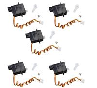 Accesorios RC para Wltoys para V966 V911S V977 V930 V931 para XK para K110 K124 A600 A430 A800 RC Piezas De Helicóptero Accesorios 5X 1,9G Servo De Plástico