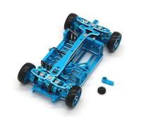 Accesorios RC para Wltoys RC Coche De Control Remoto para Mini-q Q8 1/28 Marco De Metal Accesorios De Actualización Drift para Carreras Marco De Montaje DIY(Blue)