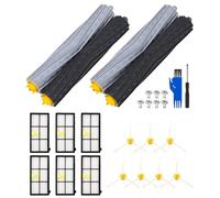 Accesorios Recambios para iRobot Roomba 800 900 Serie 860 865 870 880 896 960 966 976 980 Aspiradora, Repuestos Cepillos para Roomba,2 juegos de Cepillos Principales,6 Filtros,7 Cepillos Laterales