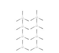 Accesorios Repuestos De Repuesto for Robot De Trapeador Con Filtro De Cepillo Lateral Principal, Compatibles Con Dreame, Bot L10 Prime / L10s Pro / L10 Pro, Piezas De Aspiradora(2)