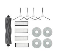 Accesorios Repuestos De Repuesto for Robot De Trapeador Con Filtro De Cepillo Lateral Principal, Compatibles Con Dreame, Bot L10 Prime / L10s Pro / L10 Pro, Piezas De Aspiradora(11)