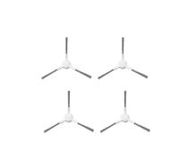 Accesorios Repuestos De Repuesto for Robot De Trapeador Con Filtro De Cepillo Lateral Principal, Compatibles Con Dreame, Bot L10 Prime / L10s Pro / L10 Pro, Piezas De Aspiradora(1)