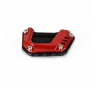 Accesorios Soporte Lateral De Pie Para Peugeot DJango 150 2021 2022 2023 Placa De Soporte De Almohadilla De Extensión Ampliada Para Motocicleta(Rojo)
