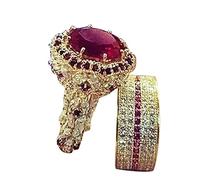 Accesorios Suministros Anillos Anillo de boda hecho a mano de en blanco taza regalo joyería anillos de compromiso Accesorios Anillos Joyería, 7, Metal, Ninguna piedra preciosa