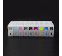 Accesorios T8501-T8509 T5801-T5809 Cartucho de Recarga de Tinta sin Chip Compatible con Impresora Epson SureColor P800 Stylus Pro 3880 3800 3800C 3805 3850