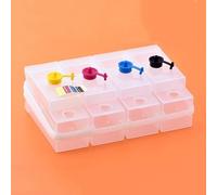 Accesorios Tanque de Sistema Ciss de Tinta de 250ml/500ml Compatible con impresoras Epson/HP/Canon/Brother Tanque Blanco L1800 L805 máquina de modificación de Impresora(500ml-KMCY 1Set)