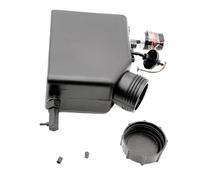 Accesorios Tanque de Tinta de Cartucho de Tinta UV de 1000ML con Filtro de Aire de Motor agitador for Impresora UV de Base Plana Botella de Tinta de 1L Sistema CISS a Granel UV(Black on White)