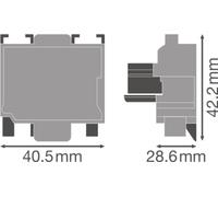 Accesorios TruSys® Conector eléctrico DALI 4058075155589