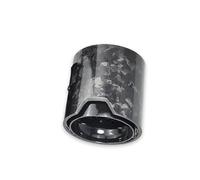 Accesorios tubo escape del coche Para BMW M2 F87 M3 F80 M4 F82 M5 F10 M6 F12 M135i M235i M140i M240i M335i M340i M435i 1 Uds Punta de para escape fibra carbono(Forged inlet63mm)