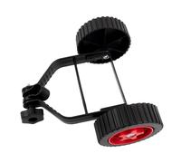 Accesorios universales para ruedas de jardinería, sistemas de soporte ajustables para cortadora de césped, desbrozadora, accesorio para herramientas de jardín, ruedas de soporte para desbrozadora