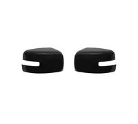 Accesorios Visión Trasera Exterior Coche Decoración Del Espejo Retrovisor Pegatinas Embellecedoras Para Jeep Para Renegade 2016-2023 1 Par(Black)