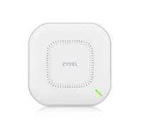 Zyxel Dual-Radio Unified Pro Access Point 802.11ax (WiFi 6) 4x4 + 2x2 MIMO| Antena Inteligente| Excluir Adaptador de Corriente| Paquete de Licencia NCC Pro Incluido | Cloud o gestión Independiente