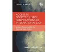 Access to Domestic Justice for Violations of International Law: Seeking Accountability for External State Action (Elgar International Law series)
