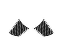 Accessori L'Interno Dell'Auto Para A6 Para C7 Para A6L 2012 2013 2014 2015 2016 2 Uds Fibra Carbono Estilo Coche Interior Volante Panel Cubierta Embellecedora