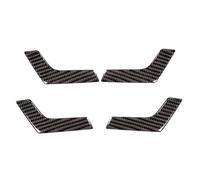 Accessori L'Interno Dell'Auto Para Clase C Para W204 2005-2012 4 Uds Panel Manija Interior Puerta Coche Decoración Fibra Carbono Marco Cubierta Molduras Interiores