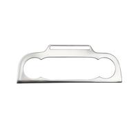 Accessori L'Interno Dell'Auto Para Ford Para Focus Para MK4 2019-2023 Control Central Acero Inoxidable Aire Acondicionado CD Panel Cubierta Embellecedor Accesorios Interiores