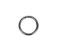Accessori L'Interno Dell'Auto Para GLK Para GLK300 260 350 2008-2015 Anillo Interruptor Coche Fibra Carbono Pegatina Decorativa Accesorios Estilo Para Automóvil