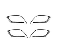 Accessori L'Interno Dell'Auto Para Mazda Para CX-5 Para CX5 Para CX 5 17-18 4 Uds. Estilo Coche Fibra Carbono Tirador Puerta Interior Manija Cubierta Marco Embellecedor Protector