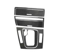 Accessori L'Interno Dell'Auto Para Serie 3 E46 97-04 Pegatinas Fibra Carbono Panel Cambio Marchas Coche Cubierta Modificación Tira Embellecedora Accesorios Decorativos