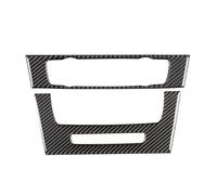 Accessori L'Interno Dell'Auto Para Serie 3 Para E90 Para E92 Para E93 05-12 Fibra Carbono Estilo Coche Interior Control Central CD Panel Moldura Cubierta Marco