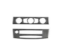 Accessori L'Interno Dell'Auto Para Serie 5 Para E60 2004-2010 Estilo Coche Embellecedor Interior Fibra Carbono Aire Acondicionado Pegatinas Panel Control CD