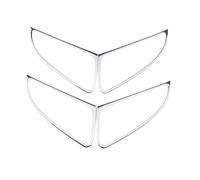 Accessori L'Interno Dell'Auto Para Verna Accesorios Coche Pegatina 4 Unids/set ABS Puertas Interiores Manija Decoración Pegatinas Anillo Embellecedor