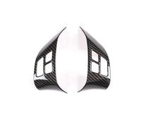 Accessori L'Interno Dell'Auto Para X1 Para E84 2010-2013 Para 3 Series Para E90 Textura Carbono Estilo Coche Volante Interruptor Botón Marco Cubierta Embellecedor