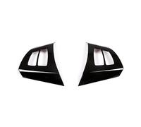 Accessori L'Interno Dell'Auto Para X5 Para E70 2008-2013 Coche Estilo Fibra Carbono Interior Volante Interruptor Marco Cubierta Reemplazo Trim